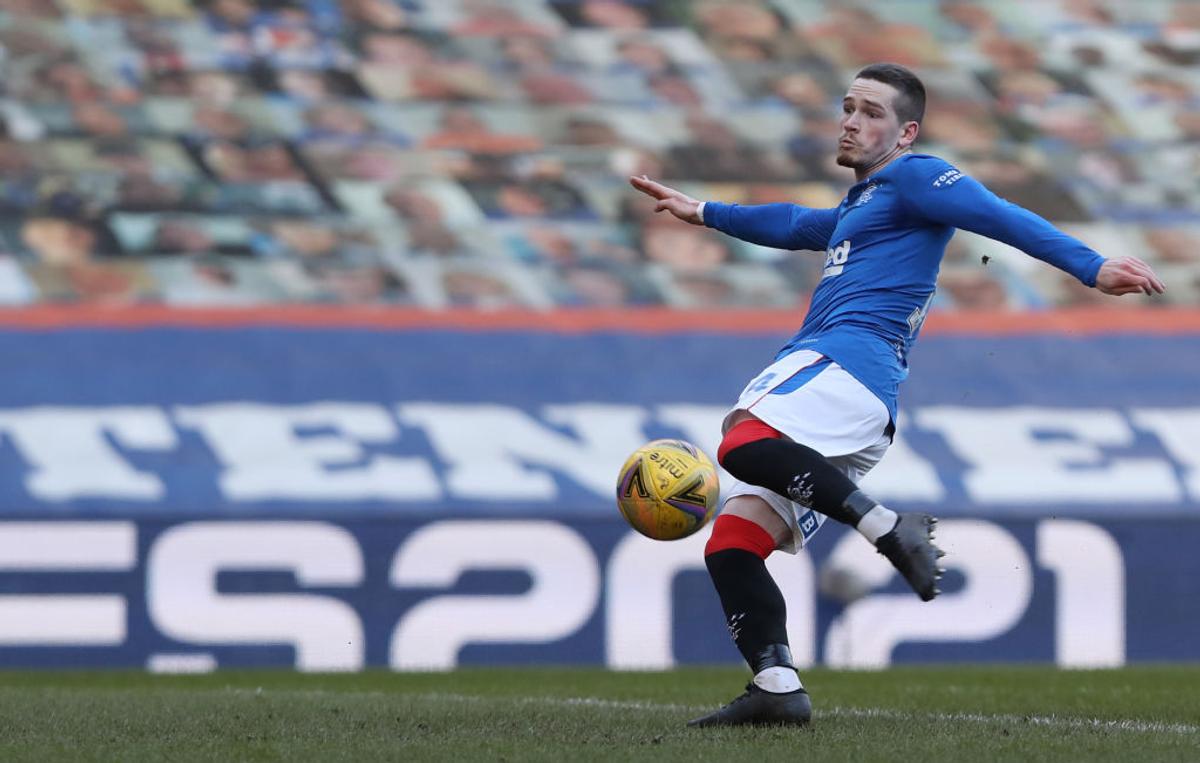 Ianis Hagi în Rangers - Dundee United, 21.02.2021 / FOTO: GettyImages