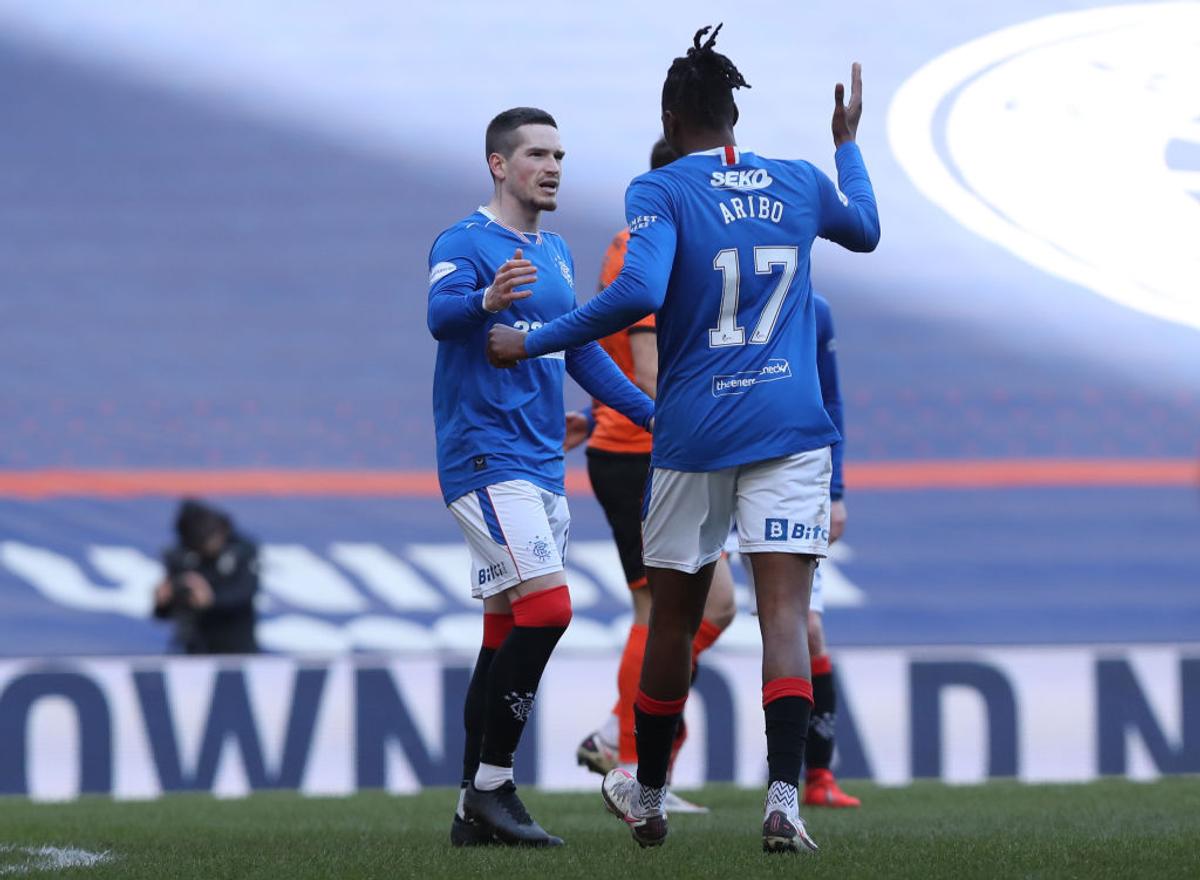 Ianis Hagi în Rangers - Dundee United, 21.02.2021 / FOTO: GettyImages