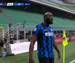 Romelu Lukaku, după golul din AC Milan - Inter 0-3 // foto: captură @ Telekom Sport