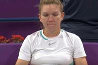 Simona Halep, de nerecunoscut! A fost eliminată în turul 1 de la Doha de Caroline Garcia