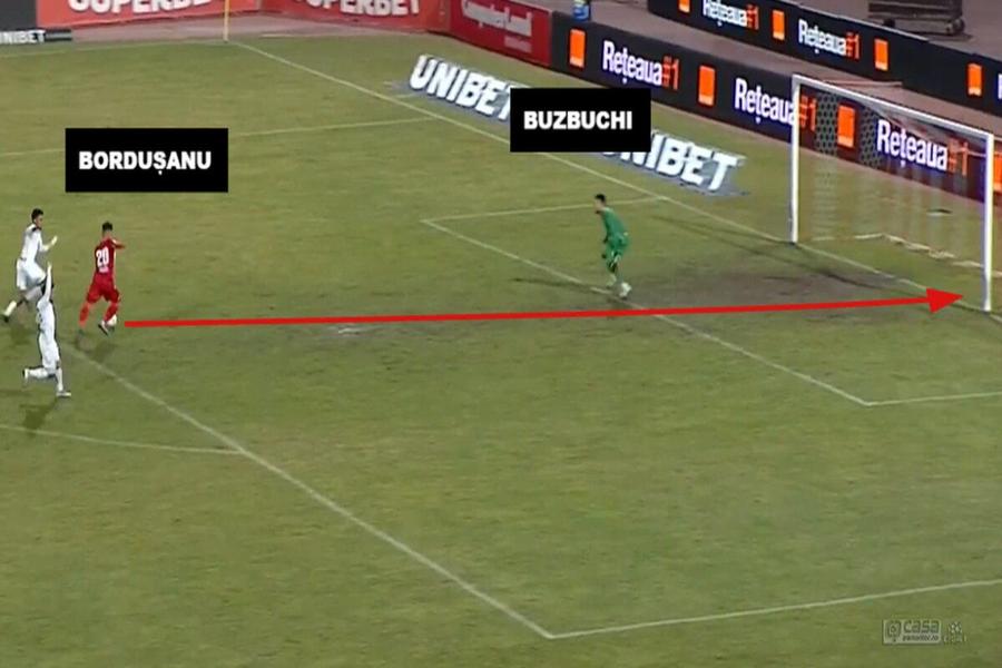 Așa se încheie atacul pe care Bordușanu îl va ține minte toată viața Primul Dinamo sclipitor » Momentul pe care Bordușanu nu-l va uita niciodată