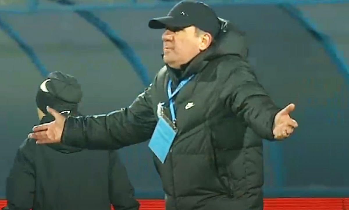 Gică Hagi și-a vărsat nervii pe un jucător » Imaginile surprinse imediat după eșecul cu FC Argeș