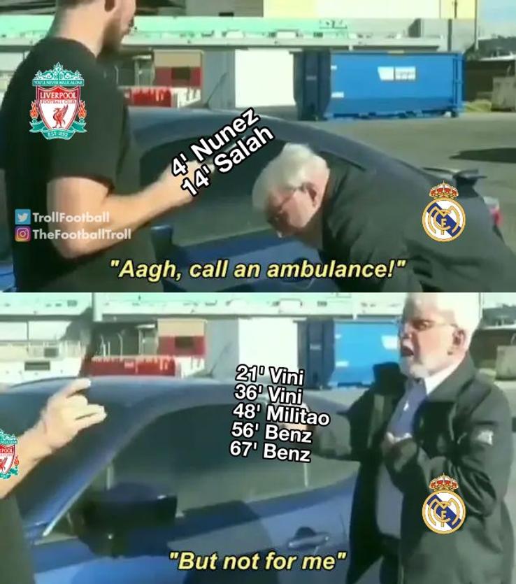 La 2-0: „Cheamă o ambulanță”. La 2-5: „Dar nu pentru mine”