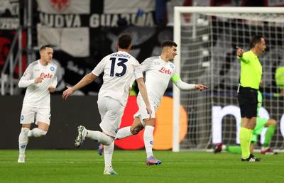 Eintracht Frankfurt - Napoli 0-2 » Liderul din Serie A nu glumește nici în Champions League! Victorie după un meci controlat cap-coadă