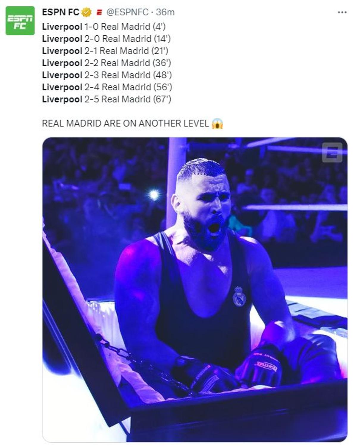 Meme-uri după Liverpool - Real Madrid 2-5