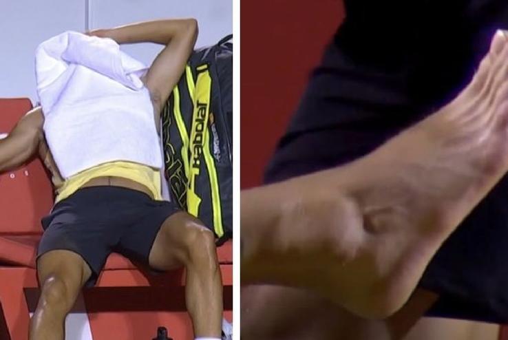 Accidentarea suferită de Carlos Alcaraz la Rio / Sursă foto: Captură Twitter
