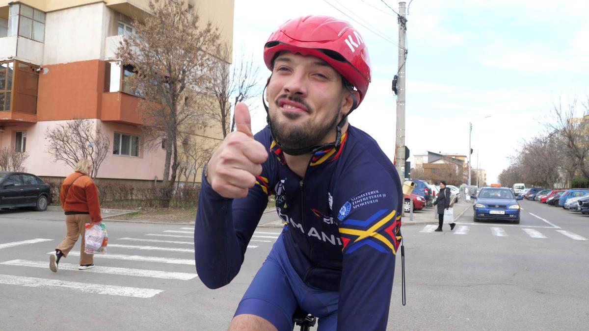Povestea impresionantă a ciclistului paralimpic Theodor Matican » Un om cu handicap sever, pentru care imposibilul nu există: „Vreau să fiu campion olimpic!”