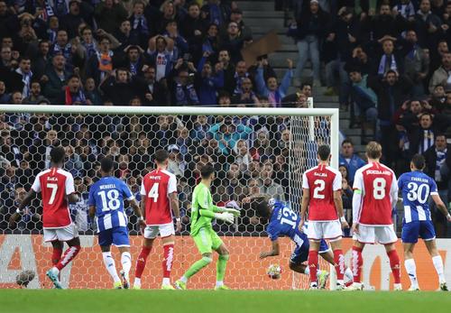 Ratare incredibilă în Porto - Arsenal / FOTO: Imago