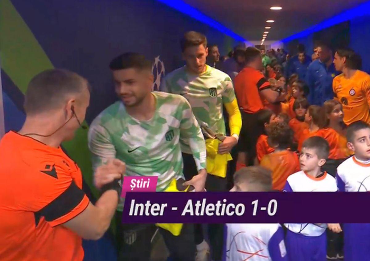 Inter - Atletico Madrid, turul optimilor Champions League
