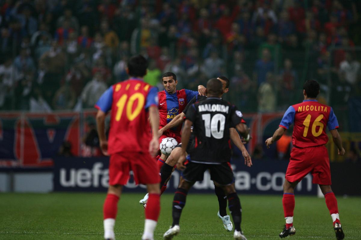 Imagini de arhivă de la duelurile dintre FCSB și Lyon