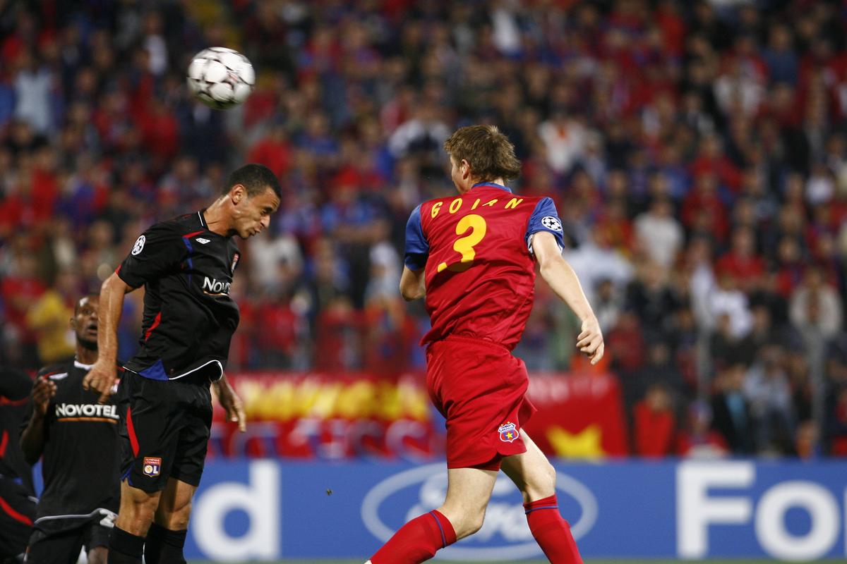 Imagini de arhivă de la duelurile dintre FCSB și Lyon