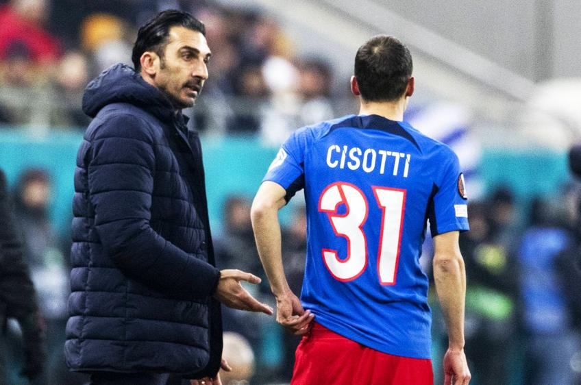 Elias Charalambous și Juri Cisotti, în victoria cu PAOK, foto: Imago