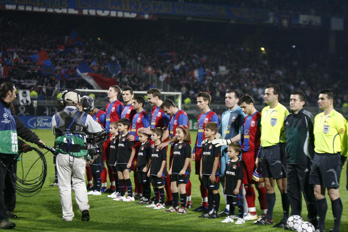 Imagini de arhivă de la duelurile dintre FCSB și Lyon