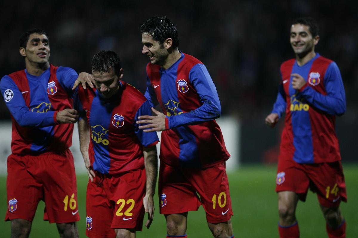 Imagini de arhivă de la duelurile dintre FCSB și Lyon