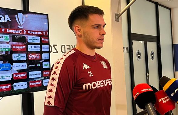 Daniel Paraschiv: „Incidentele dau un pic de nebunie unui meci de fotbal. Am luat și eu bulgări, dar cine nu a luat în copilărie?”