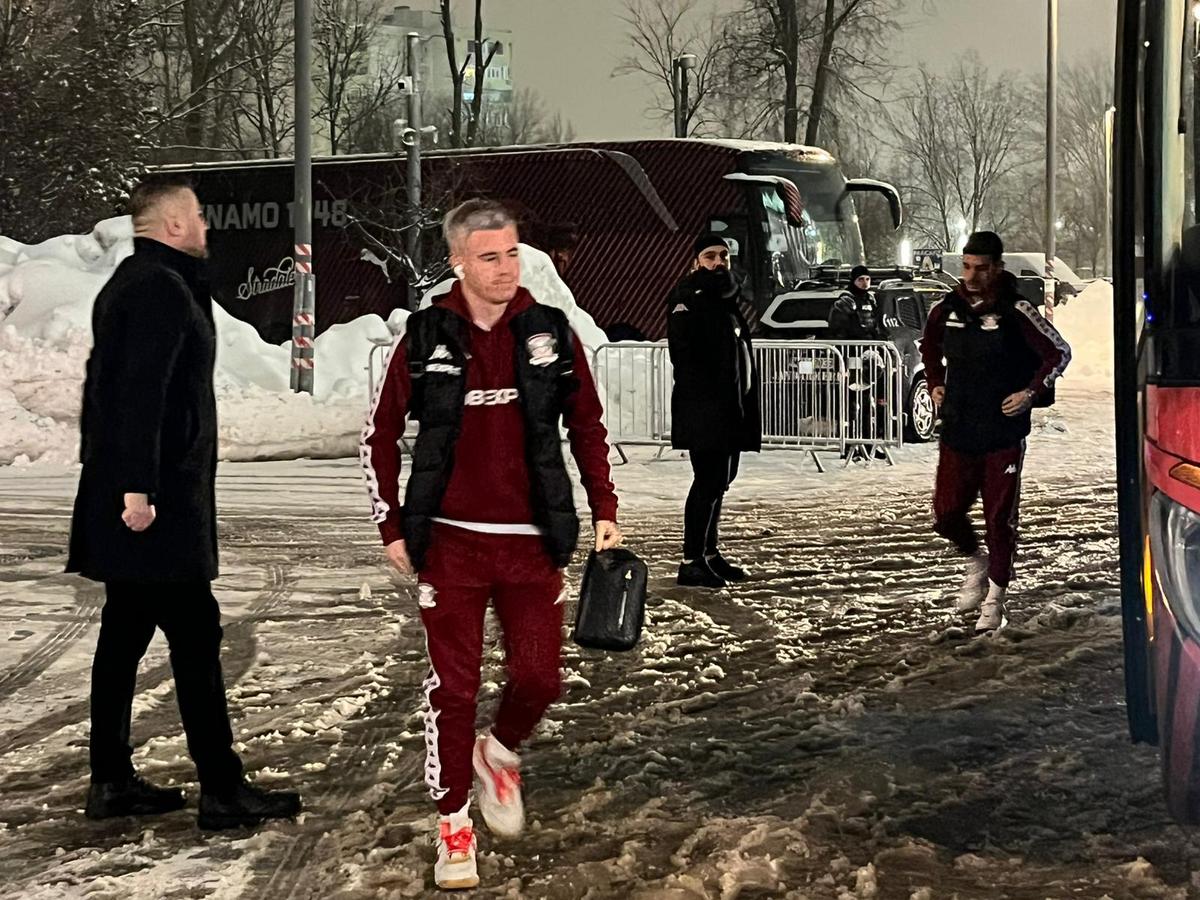 Sosire Rapid și Dinamo 21.02.2026