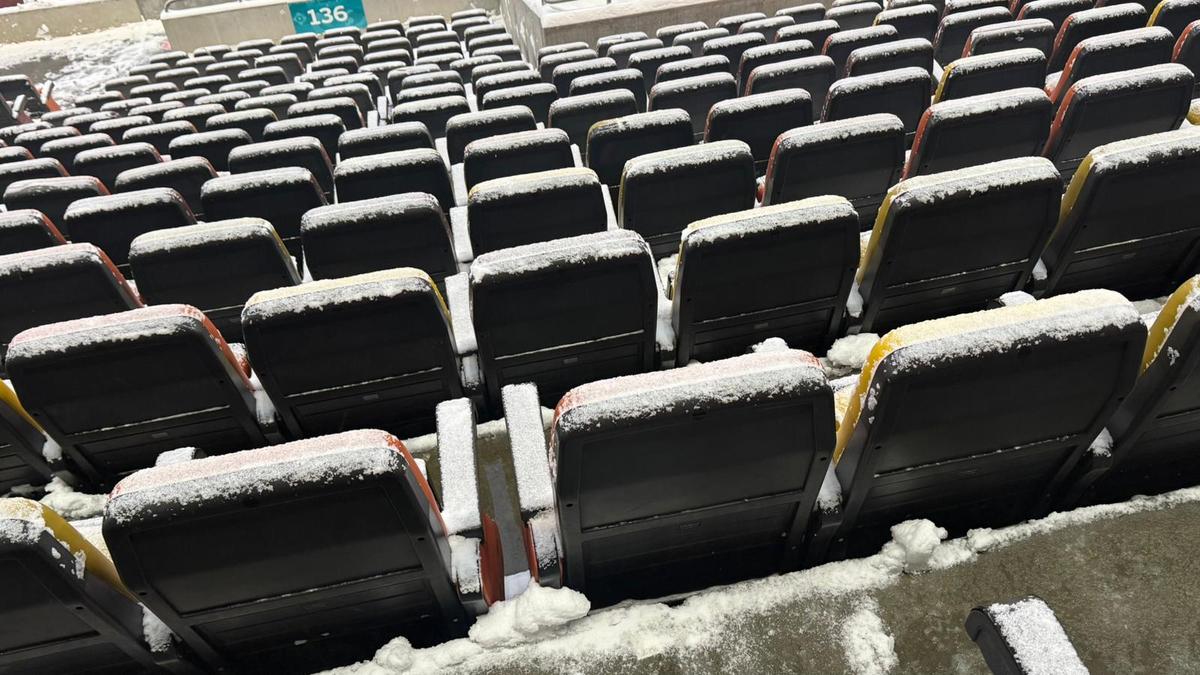 Arena Națională, cu două ore înainte de Rapid - Dinamo, etapa 28 + lojile celor două echipe