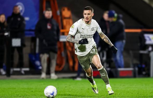 A rupt plasele și a venit și premiul: Dennis Man, jucătorul lunii în Eredivisie: „Cred că voi continua așa”
