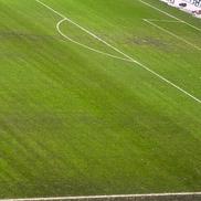 Gazonul pe Arena Națională, după Rapid - Dinamo/ foto: Adrian Duță (GSP)