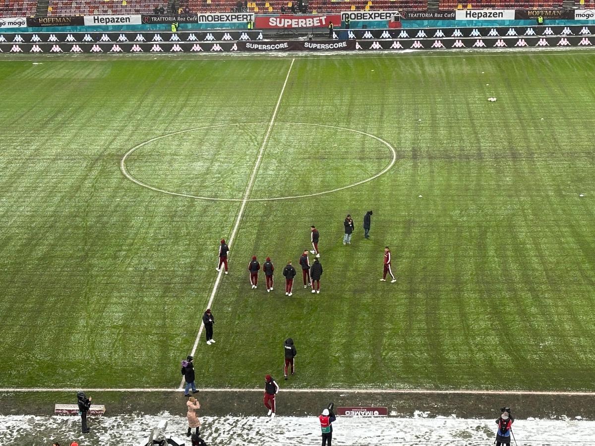 Sosire Rapid și Dinamo 21.02.2026