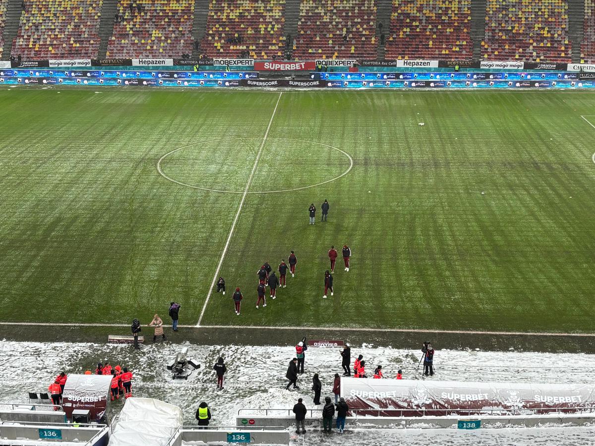 Sosire Rapid și Dinamo 21.02.2026