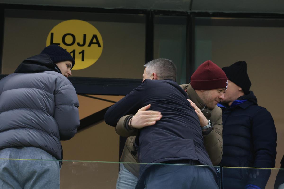 Imagini de la finalul meciului Rapid - Dinamo