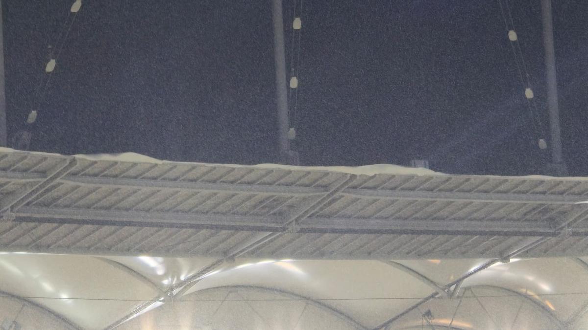 Arena Națională, cu două ore înainte de Rapid - Dinamo, etapa 28 + lojile celor două echipe