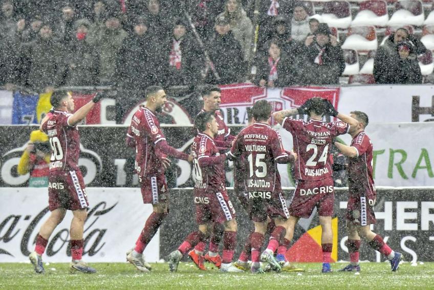 Rapid o bate din nou pe Dinamo // FOTO: GSP.ro