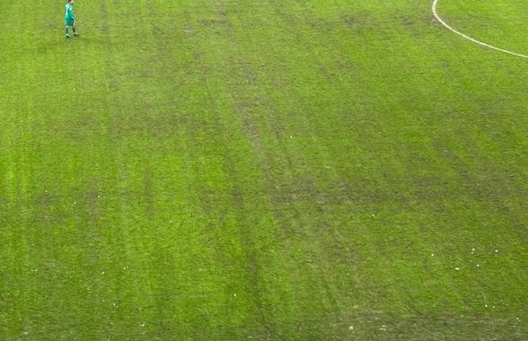 După Rapid - Dinamo, dezastrul » Așa arată gazonul Arenei Naționale înainte de FCSB - Metaloglobus