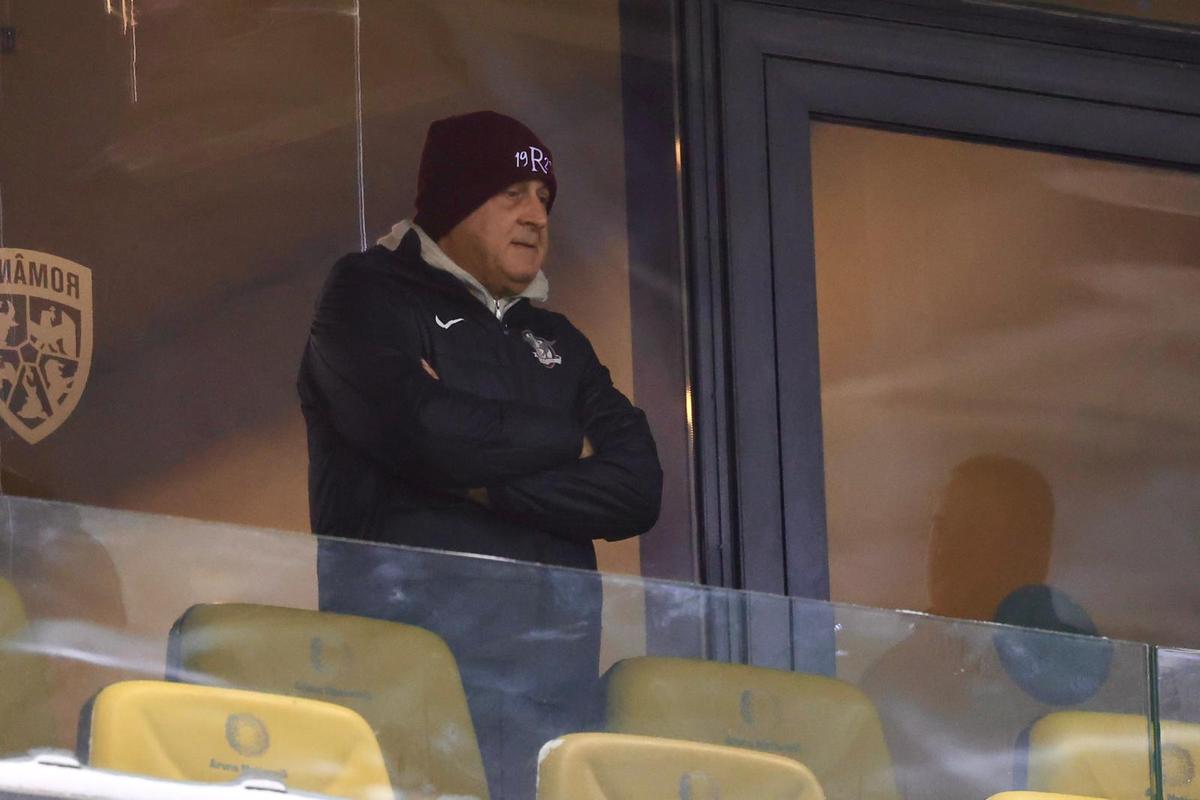 Dan Șucu, la Rapid - Dinamo, 21.02.2026