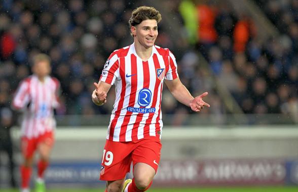Preț astronomic setat de Atletico Madrid pentru Julian Alvarez