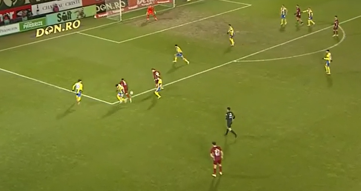 Gol Korenica CFR Cluj - Petrolul Ploiești