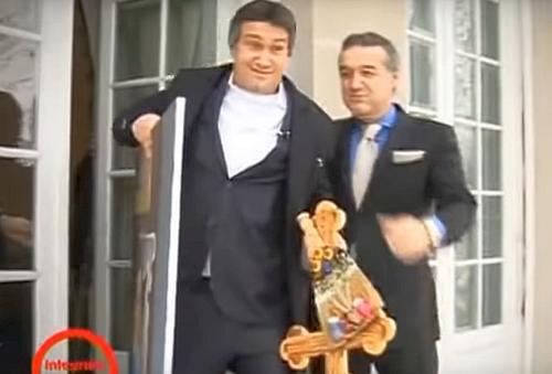 Gigi Becali și Mihai Bendeac