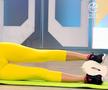 FOTO Ramona și Diana au încins atmosfera în direct la TV » Exercițiu sexy inspirat de provocarea fotbaliștilor