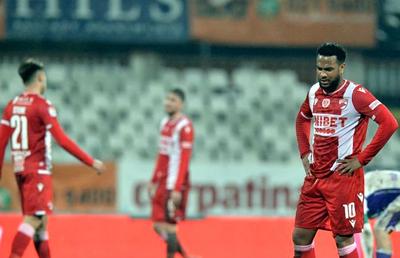 Statistică rușinoasă pentru Dinamo! Capitolul la care „câinii” sunt ULTIMII în Liga 1