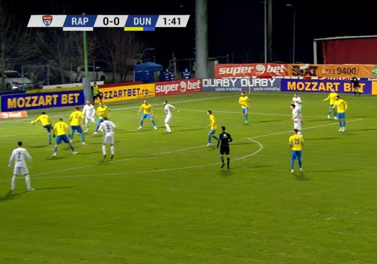 Autogol Rapid - Dunărea Călărași