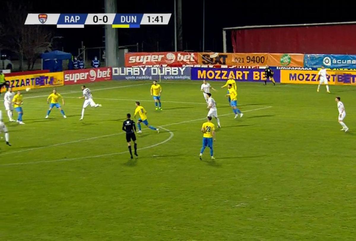 Autogol Rapid - Dunărea Călărași