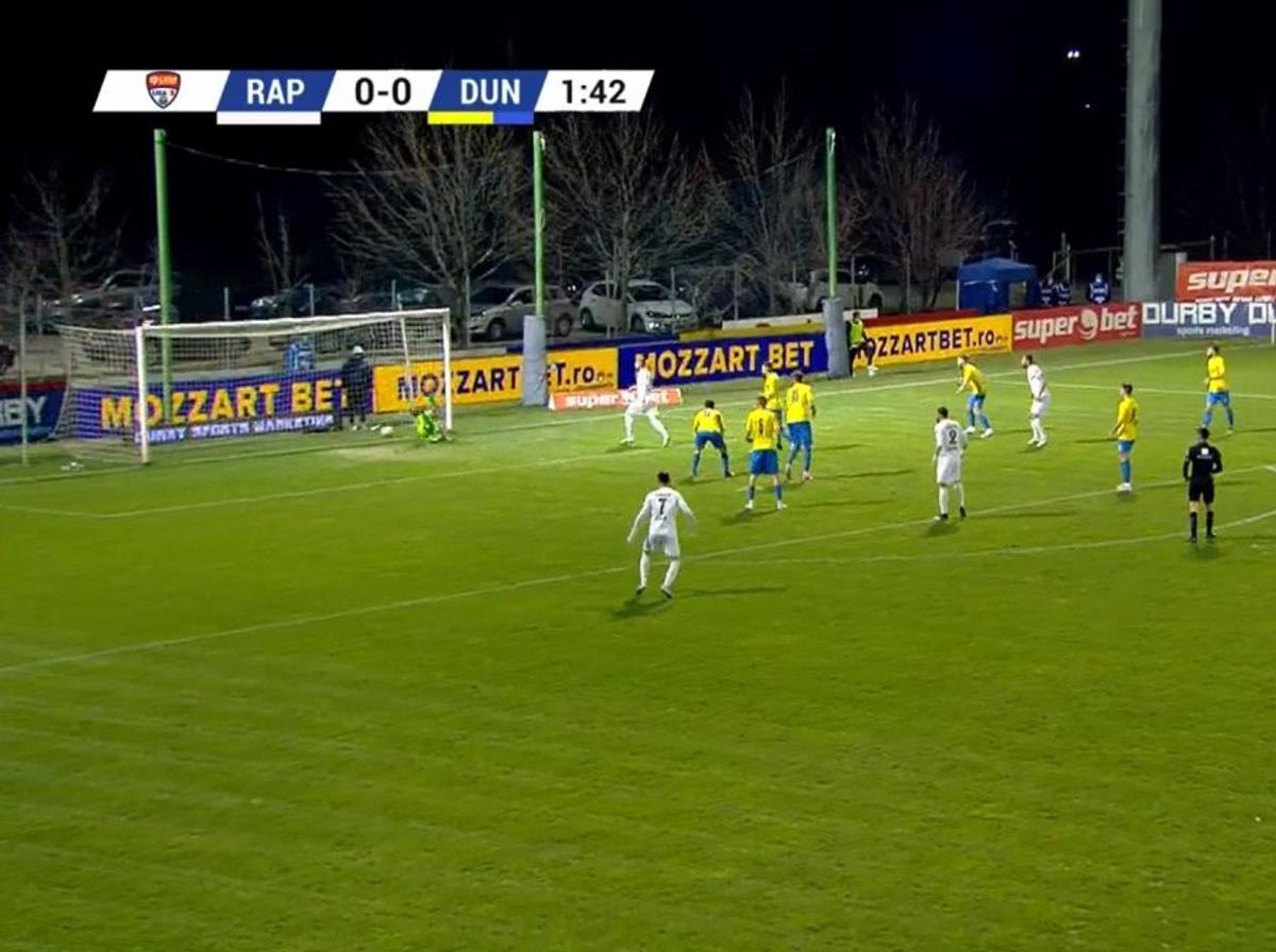 Autogol Rapid - Dunărea Călărași