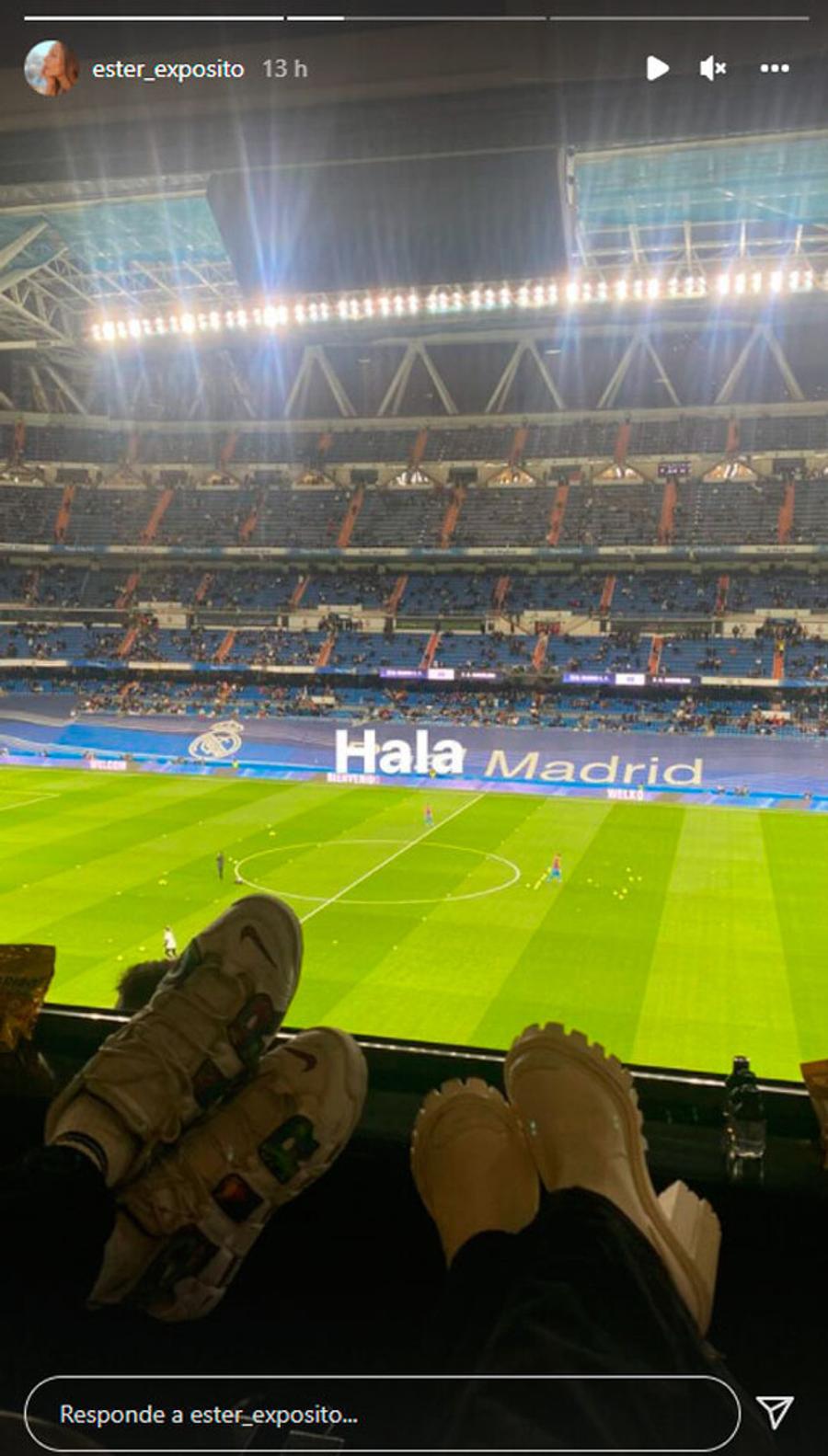 Apariție incendiară pe Bernabeu, la Real - Barcelona » Era văzută drept amanta lui Benzema
