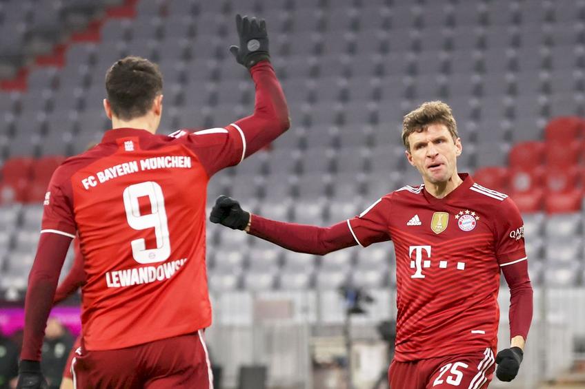 Thomas Muller, în dreapta // foto: Guliver/gettyimages