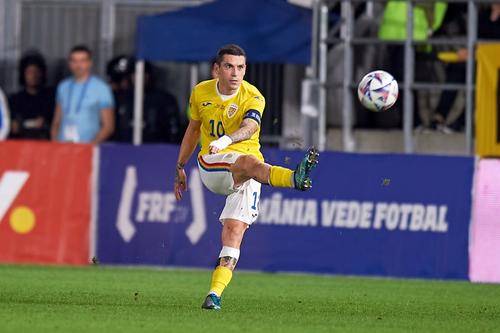 Nicolae Stanciu (29 de ani) a prefațat meciurile pe care naționala României le va disputa în această lună, cu Andorra și Belarus, din preliminariile EURO 2024. 
Foto: Raed Krishan (GSP)