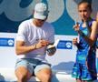 Ștefania Bojică, în urmă cu mai mulți ani, alături de Rafa Nadal / Sursă foto: Arhivă personală