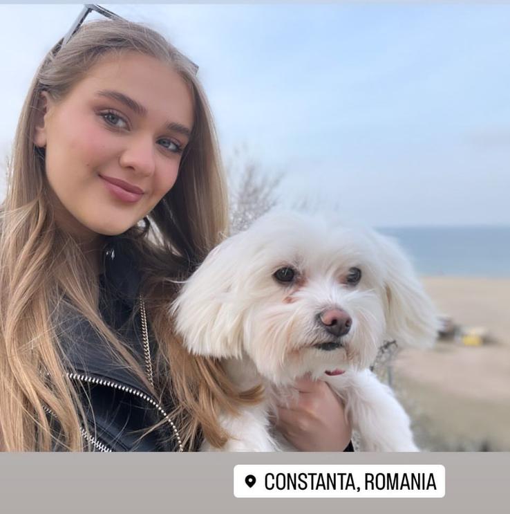 Imagini postate de Aleksandra, iubita lui Dujmovic, din Constanța