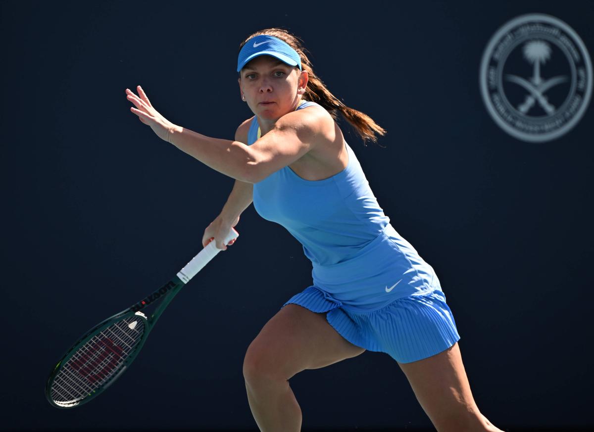 Simona Halep, primul meci de la revenire, în imagini