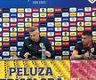 Nicolae Stanciu și Edi Iordănescu la conferința de presă dinaintea meciului amical cu Irlanda de Nord (foto: Andrei Petrescu)