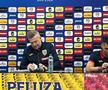 Edi Iordănescu la conferința de presă dinaintea meciului amical cu Irlanda de Nord (foto: Andrei Petrescu)