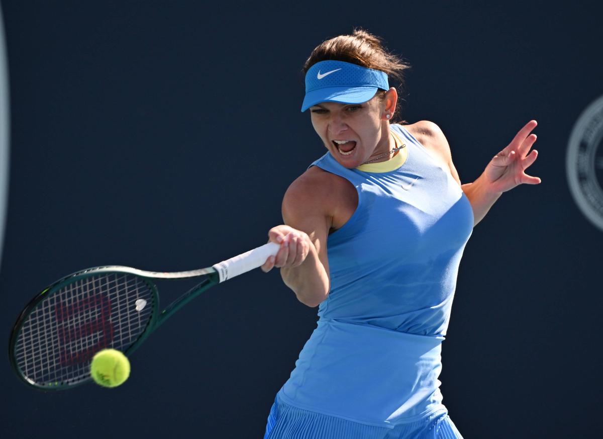 Simona Halep, primul meci de la revenire, în imagini