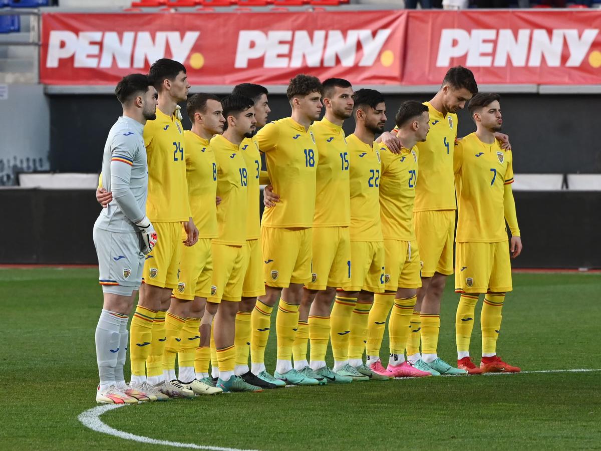 Naționala lui Curelea, remiză cu liderul neînvins din Elite League U20 » S-a jucat pe un stadion aproape plin!