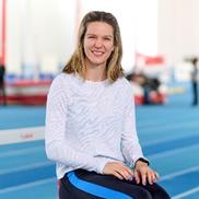 Alina Rotaru Kottmann, în interviul acordat Gazetei Sporturilor / FOTO: Raed Krishan (GSP)