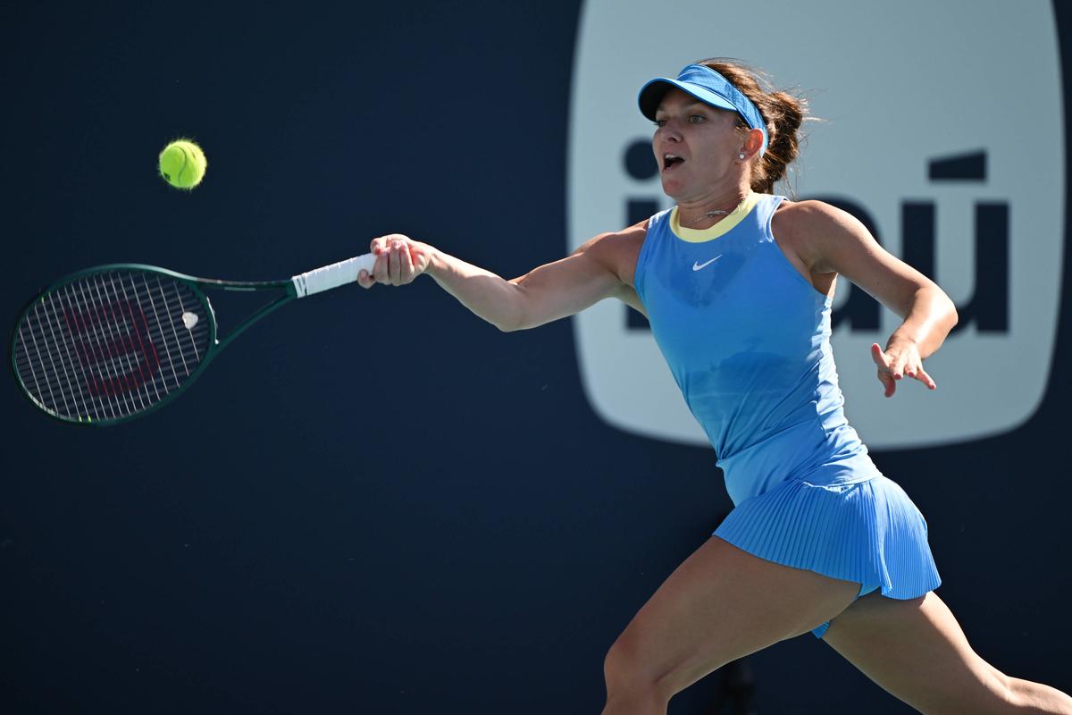 Simona Halep, primul meci de la revenire, în imagini
